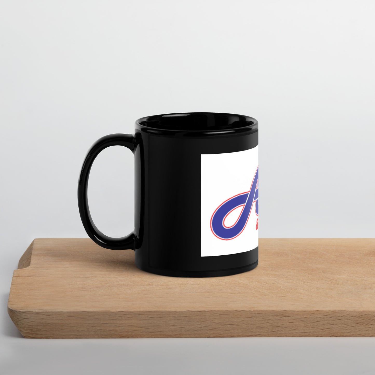 Black Glossy Mug